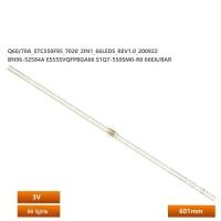 ราคา 2 ชิ้น/เซ็ต led backlight strip สําหรับ Samsung 55Q60A QA55Q65AA QA55Q65AAKXXT BN96-52584A backlight strip S1Q7-550SM0-R0 (27817334673)