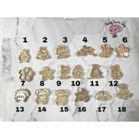 ราคา ตราปั๊มร้อน ตราประทับร้อนขนาด 3 cm พร้อมด้ามกดแบบง้อ เลือกได้ตามชอบ (5842260010)