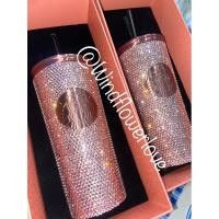 ราคา พร้อมส่ง Starbucks Blackpink Bling Cold Cup + BLACKPINK Black Tumbler 2021(16oz.) (22174823240)