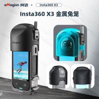 ราคา กรอบป้องกันเลนส์กล้อง โลหะ สําหรับ Insta360 X3 360X3 (21490317934)