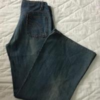 ราคา กางเกงยีนส์ขาม้า ขาบาน สไตล์วินเทจ JINGJO Jeans แฟชั่นผู้หญิง-ชาย (4738084887)