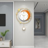 ราคา Jiujiuda นาฬิกาแขวนระเบิดธีมท้องฟ้าเต็มไปด้วยดวงดาวแฟชั่นตกแต่งผนังพื้นหลังนาฬิกาข้อมือ ozsf (27362814961)