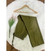 ราคา กางเกงขายาวสีเขียวขี้ม้า (29803724784)