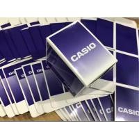 ราคา กล่องนาฬิกา CASIO สีน้ำเงิน กล่องกระดาษ (18279778162)
