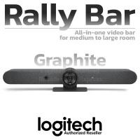 ราคา Logitech Rally Bar All-In-One Video Bar (Graphite) เว็บแคมสำหรับจัดประชุมทางไกล สีดำ ของแท้ ประกันศูนย์ 2ปี (19876661484)