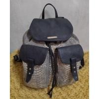 ราคา กระเป๋าเป้ ANNE KLEIN ผ้าแคนวาสลายหนังสัตว์ผสมหนังแท้ ขนาด14*13 ของแท้100% แถมจัดส่งฟรีค่ะ (14752247518)