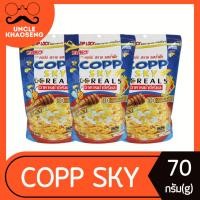 ราคา COPP SKY คอปป สกาย ซีเรี่ยล รสน้ำผึ้ง 70 กรัม แพ็ค 3 ห่อ (2102) อาหารเช้า Cereals Honey (24578109016)