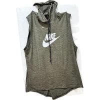 ราคา NIKE เสื้อกล้ามมีฮูด ไนกี้ สีเขียวขี้ม้า ไซร้XL อก 46“ (25501805619)