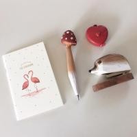 ราคา mininature notebook (flamingo) สมุดโน๊ต (132214849)