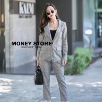 ราคา ชุดสูทลายสก๊อต Money store (1651570273)
