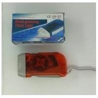 ราคา ไฟฉายLED ไร้ถ่าน ใช้มือบีบ (1610541123)