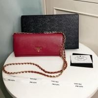 ราคา ❌SOLD❌Prada WOC สี ibisco ปี 2015 (28010209196)