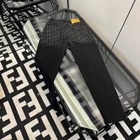 ราคา ดิออร์ 2024 เอวสูง ผ้าแจ็คการ์ด ทั่วพิมพ์การออกแบบแบรนด์อินเทรนด์กางเกงยีนส์ใหม่ตรงหลวมถูพื้นกางเกง (28760220679)