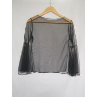 ราคา เสื้อซีทรูสีดำแขนยาว (2289752752)