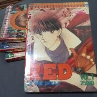 ราคา หนังสือการ์ตูนเก่าหายาก RED/4เล่มจบ ผลงาน YUKI NAKAJI (9483668761)