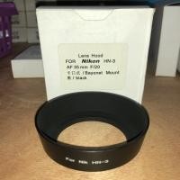 ราคา ฮูดเหล็ก HN3 Lens Hood for Nikon Af 35mm f2 (1954435985)