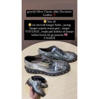 ราคา Doctmart SECOND SIZE 38 // สีเทาเงิน Classic alike Doctmart รองเท้าโลฟเฟอร์ (27215215573)