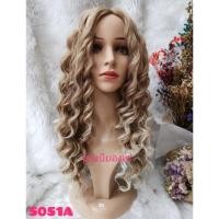 ราคา วิกผมบียองเซ่ วิกผมผู้หญิง วิกผู้ชาย ผมปลอมไหมแท้ 100% (2707253781)