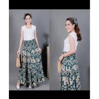 ราคา ส่งต่อมือ1 กระโปรงเเฟชั่น กระโปรงยาว กระโปรงย้วย กระโปรงลายช้าง ช้าง ลายช้าง (27769387057)