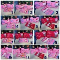 ราคา SET ที่หุ้มเบลท์ 1คู่+หมอนรองคอกระดูก 1คู่ ลายคิตตี้ ใส่ได้กับรถทุกรุ่น ทุกยี่ห้อค่ะ (1269500924)