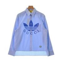 ราคา Gucci I Shirt stripe White light blue Direct from Japan Secondhand 4103624g0029 (26561026787)