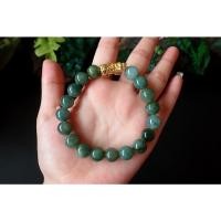 ราคา กำไลข้อมือหยกพม่า ปี่เซี๊ยะ สวยงาม (20844390930)