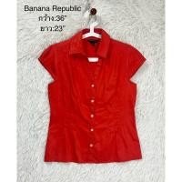 ราคา เสื้อเชิ้ตมือสองแบรนด์Banana Republic สภาพสวยมาก (23789277142)