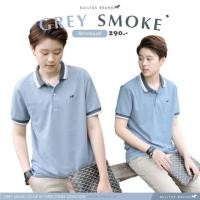 ราคา เสื้อโปโล สีควันบุหรี่ Grey Smoke มี 2 แบบให้เลือก (13605931644)