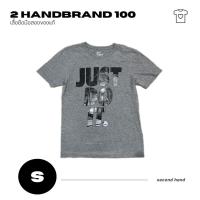 ราคา เสื้อยืดมือสอง Nike Just do it ของแท้ สีเทา (22284224813)