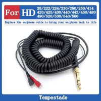 ราคา สายเคเบิ้ลหูฟัง แบบเปลี่ยน สําหรับ Sennheiser HD 420 425 430 440 442 450 480 490 520 (17494303256)