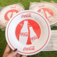 ราคา จานโค้ก เมลานิม 7 นิ้ว ของญี่ปุ่น (2ลายให้สะสม) (1874943707)