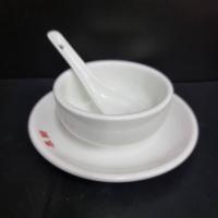 ราคา ชุดถ้วยข้าวต้ม ถ้วยซุป พร้อมจานรอง และช้อน กระเบื้องขนาด 10ซม ทนความร้อน กระเบื้องหนา 7 ม.ม. ทนความร้อน เข้าไมโครเวฟได้ (10362304297)