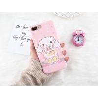 ราคา [ใส่โค้ดลดค่าส่ง] เคสiphone ชินนาม่อนชมพู IPhone 6,6s,6+,6s+,7,7+,8,8+,x (1193782098)