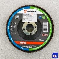 ราคา 4 นิ้ว กระดาษทรายซ้อน หลังแข็ง ใบเจียรทรายซ้อน แผ่นจานผ้าทรายเรียงซ้อน ตรา Wurth เบอร์ 40-120 (4437340881)