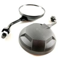 ราคา กระจกมองข้าง ย่อขาสั้น ทรงกลมเหลี่ยม HONDA สีดำ ขาดำ สำหรับรถจักรยานยนต์ หรือ มอเตอร์ไซค์ (972860953)