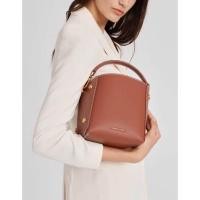 ราคา Used like well - Charles & Keith Structured Drawstring Bucket Bag (15782406737)
