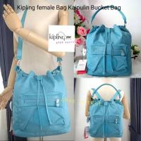 ราคา *ส่งฟรี ems. ของแท้ พร้อมส่งค่ะ* Kipling Violet Bucket Bag (3941903069)