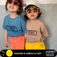 ราคา (JIUERBA) แว่นกันแดด ทรงกลม ขนาดเล็ก แฟชั่นสำหรับเด็ก (3026154324)