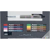 ราคา ปากกาเพนเทล มัลติ 8 เซต PH802ST ดินสอสี 8 สี เครื่องเขียนจากญี่ปุ่น (28111384061)