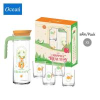 ราคา Ocean - ชุดของขวัญ เหยือกน้ำและแก้ว The Magical Wishes Family Set - Deer Destiny (pack of 5) (22183758270)