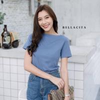 ราคา เสื้อยืดปาดไหล่แขนสั้น งานป้าย bellacita (1168816555)