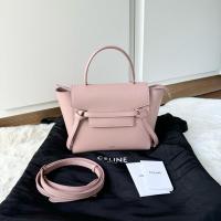 ราคา Like new ️ Celine nano belt bag สีชมพู ปี2020 สภาพสวยงาม ภายในสะอาด หนังทรงแข็งตั้งป่อง ขอบมุมไม่ (29618429684)