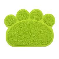 ราคา พรมดักทรายแมว แผ่นดักทรายแมว พรมน่ารักรูปตีนแมว Cat litter Mat เสื่อ พรมดักฝุ่น พรมเช็ดเท้าหน้าบ้าน (4476407553)