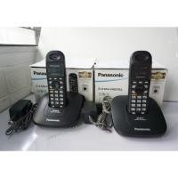 ราคา โทรศัพท์บ้านไร้สาย โทรศัพทไร้สาย Panasonic KX-TG3600BX มือ 2 มีตำหนิ (18251545814)