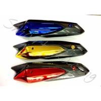 ราคา กันร้อน AEROX / LEXI ปี 2015-2020 เคฟล่าธรรมดา กันร้อนท่อ ครอบท่อ ข้างท่อ (1847940865)