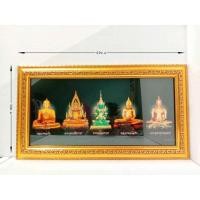 ราคา ภาพมงคล กรอบมงคล กรอบรูปพระแก้ว ขนาดใหญ่กว้าง 34 ซ.ม ยาว 62 ซ.ม พร้อมกรอบไม้โพลีสีทอง กรอบรูปมงคล กรอบรูปพระแก้ว (12222435484)
