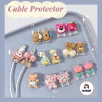 ราคา ตัวถนอมสายชาร์จ USB Type C ลายการ์ตูนสัตว์ หมีสตรอเบอร์รี่ 3D ทนทาน กันการสึกหรอ (23583857032)