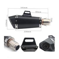 ราคา [ใส่โค้ด MON731HV ลด 100.-] ปลายท่อแต่ง Akrapovic shorty สวม2นิ้ว (2847714002)