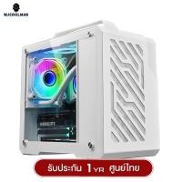 ราคา เคสคอมพิวเตอร์ WJCOOLMAN ALUMI M-ATX Tempered Glass Gaming Case รับประกันสินค้า 1 ปี (27855997592)