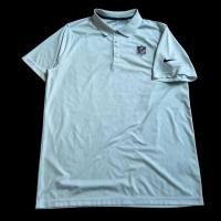 ราคา เสื้อออกกำลังกาย เสื้อกีฬา คอปก สีขาว NFL - NIKE มือสอง (24721606309)